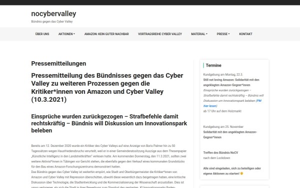 nocybervalley.de