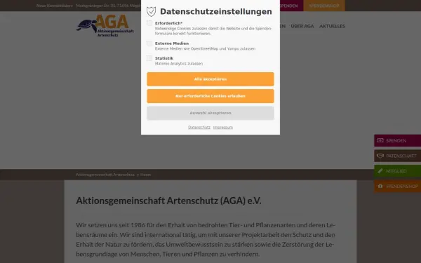 www.aga-artenschutz.de