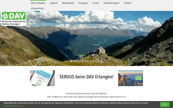 www.alpenverein-erlangen.de