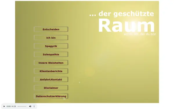 dergeschuetzteraum.de