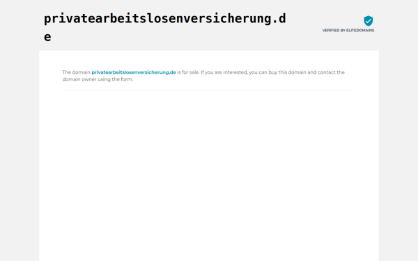 privatearbeitslosenversicherung.de