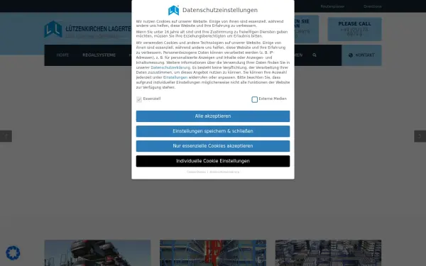 luetzenkirchen-lagertechnik.de