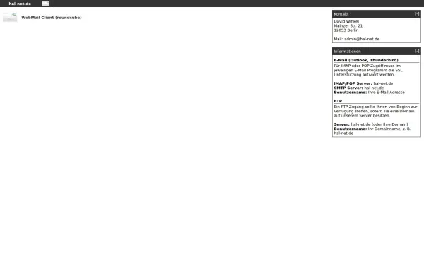 server.hal-net.de