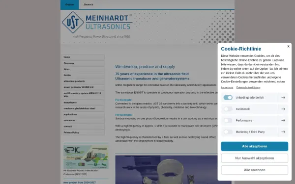 www.meinhardt-ultrasonics.com