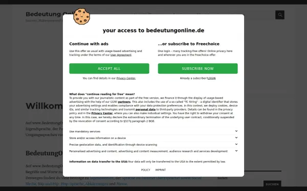 www.bedeutungonline.de