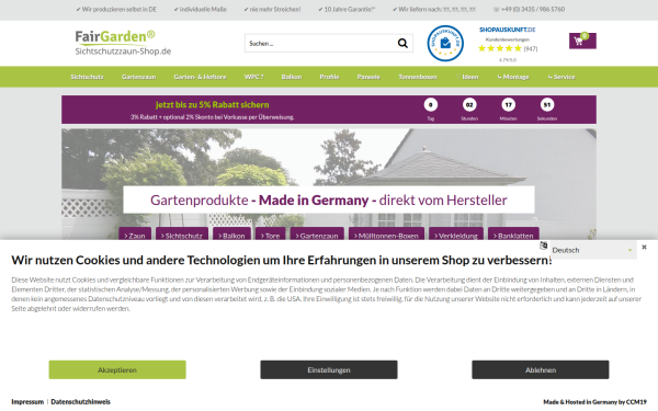 www.sichtschutzzaun-shop.de