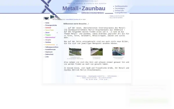 www.metall-zaunbau.de