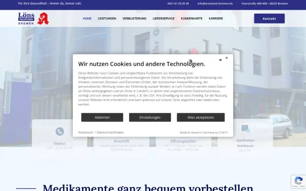 arzneitaxi-bremen.de