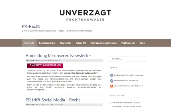www.prrecht.de