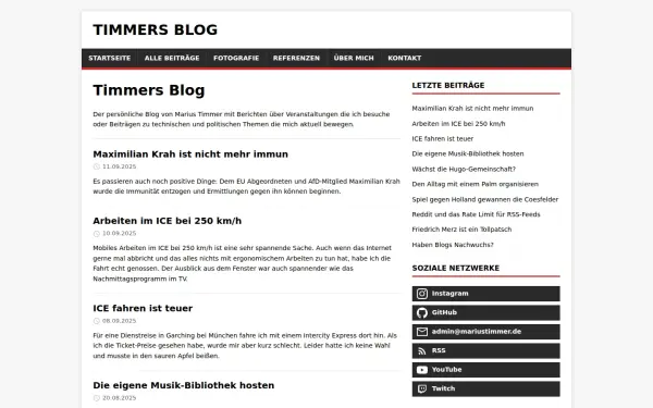 mariustimmer.de