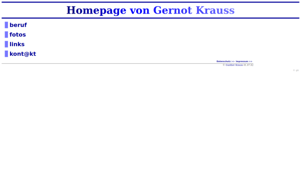 www.gernotkrauss.de