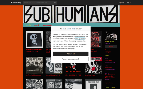subhumans.bandcamp.com