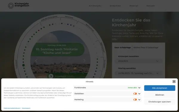 kirchenjahr-evangelisch.de
