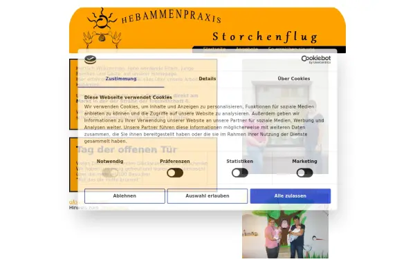 hebammenpraxis-storchenflug.de