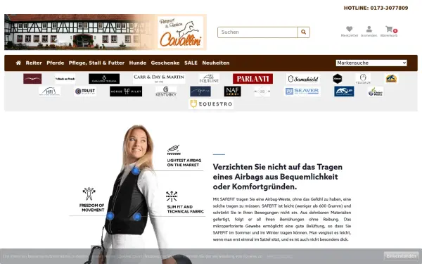 www.reitsport-cavallini.de