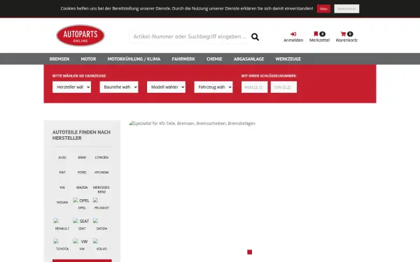 www.autopartsonline.de
