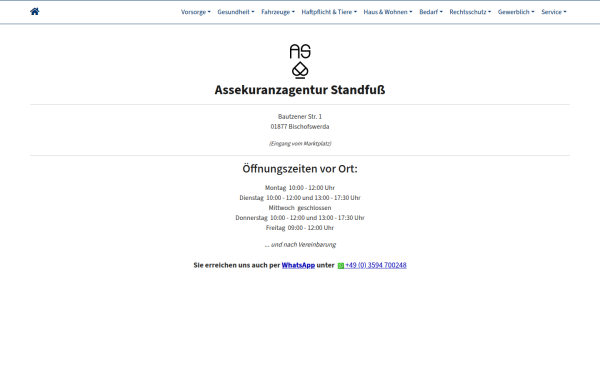 www.assekuranzagentur-standfuss.de