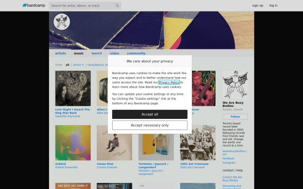 wearebusybodies.bandcamp.com