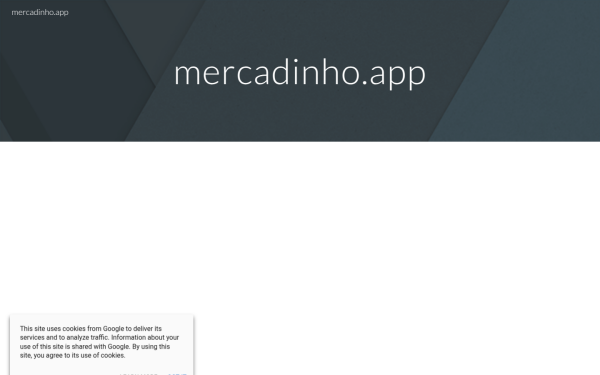 www.mercadinho.app