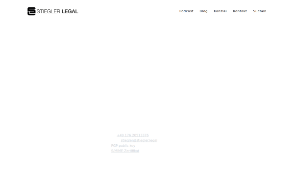 stiegler.legal