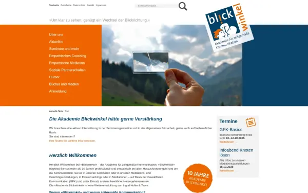 www.akademie-blickwinkel.de