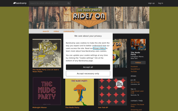 thenudeparty.bandcamp.com