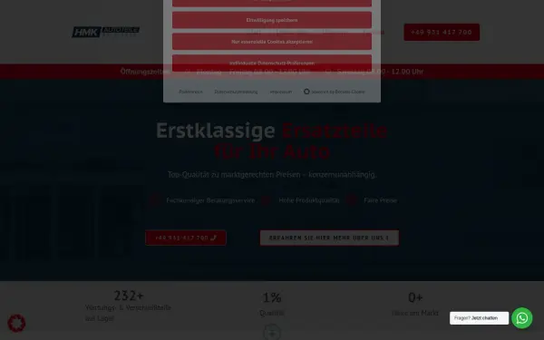 hmk-autoteile.de
