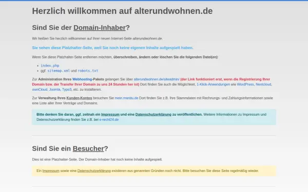 alterundwohnen.de
