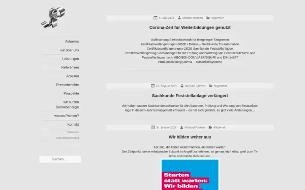 metallbau-palmen.de