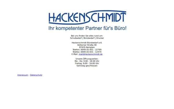 hackenschmidt.de