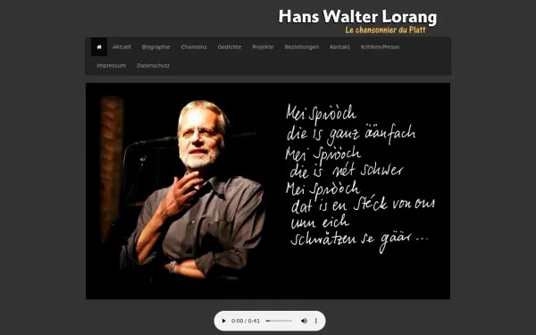 hanswalterlorang.de