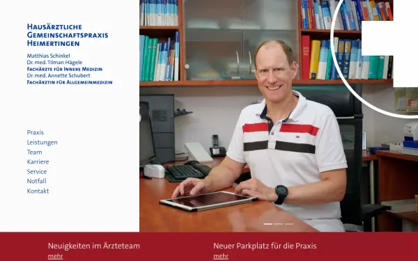 hausarztpraxis-heimertingen.de