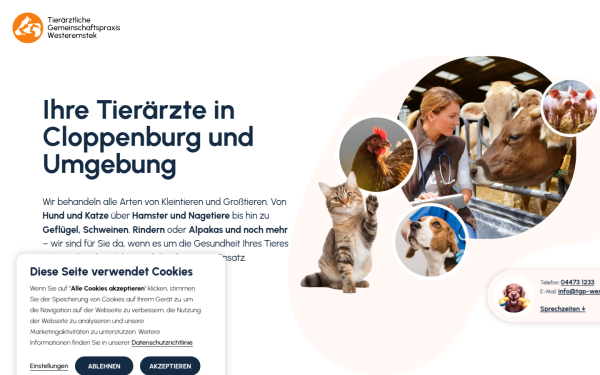 www.tierarztpraxis-westeremstek.de