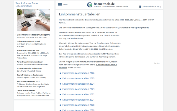einkommensteuertabellen.finanz-tools.de