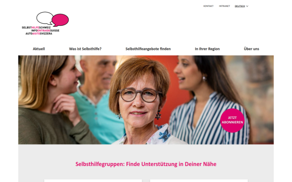 www.selbsthilfeschweiz.ch