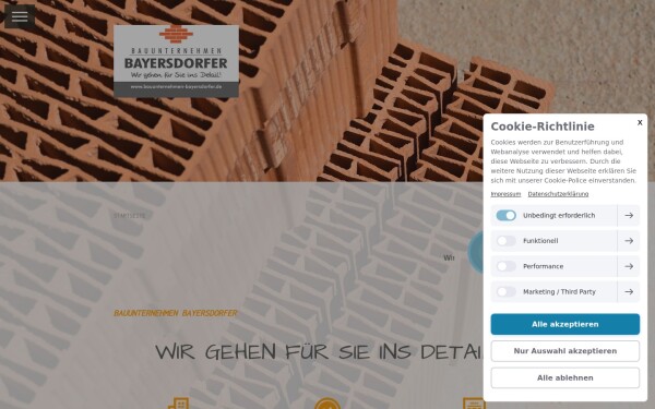 www.bauunternehmen-bayersdorfer.de