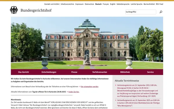 www.bundesgerichtshof.de