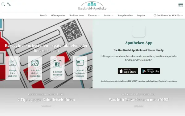www.hardtwald-apotheke-sandhausen.de