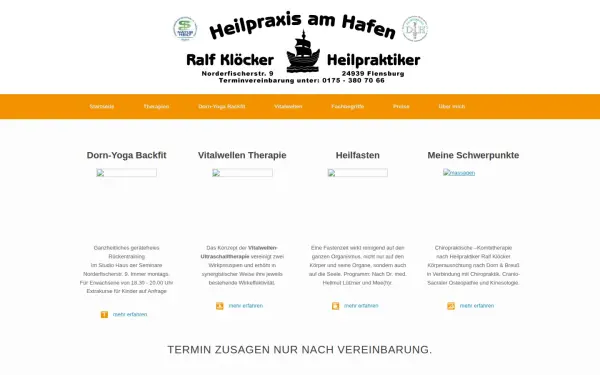 www.heilpraxisamhafen.de
