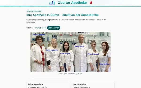 obertorapotheke.de