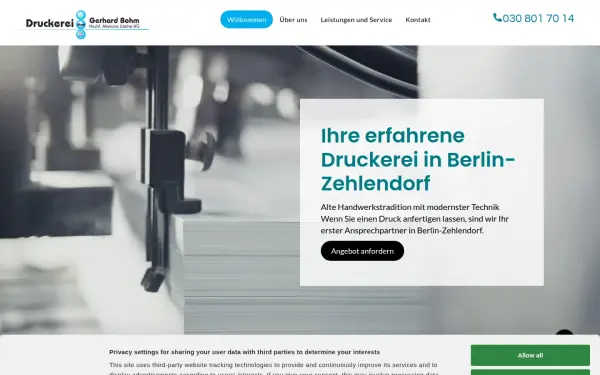 www.druckerei-bohm.de