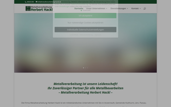 metallverarbeitung-hackl.de