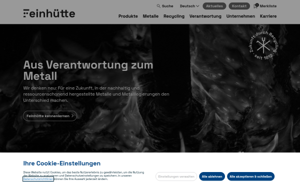 www.feinhuette.de