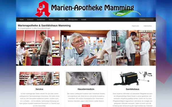 marienapotheke-mamming.de