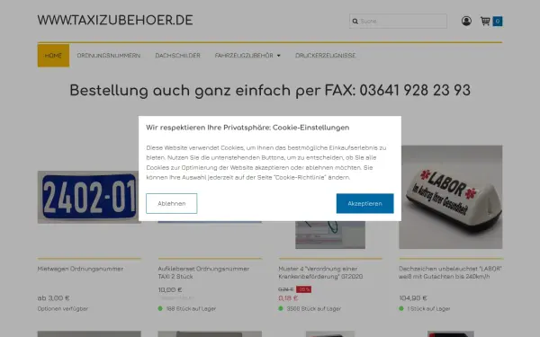 www.taxizubehoer.de