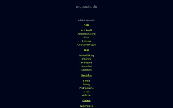 mcpasta.de