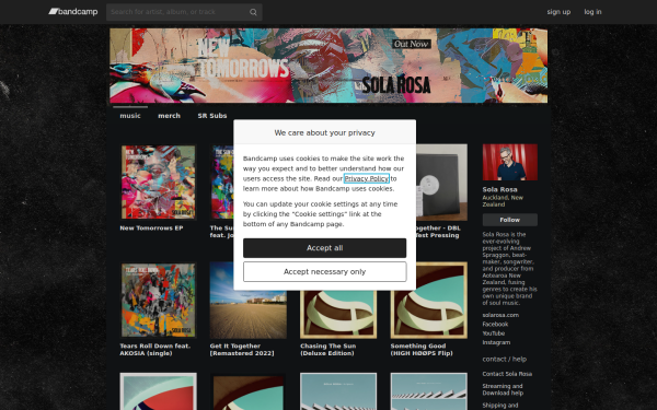 music.solarosa.com