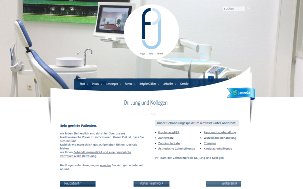 www.zahnaerzte-benrath.de