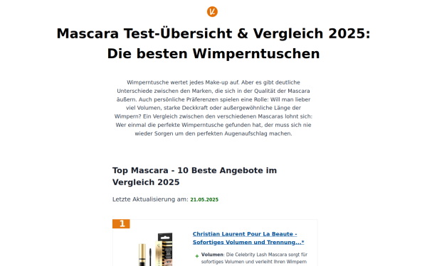 www.mascara-test.de