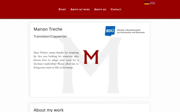 www.mariontreche.de